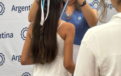 Nuestros alumnos participaron de la Promesa de Lealtad a la Bandera Argentina